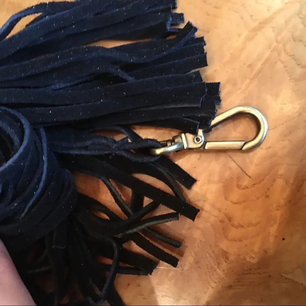 FRINGE BALL Attaches to your Bag or Keys!